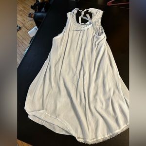 Abercrombie and fitch blue sleeveless dress.